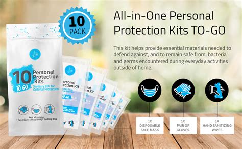 Pack To Go Personal Protection Kits Kitusafe Kit U Safe