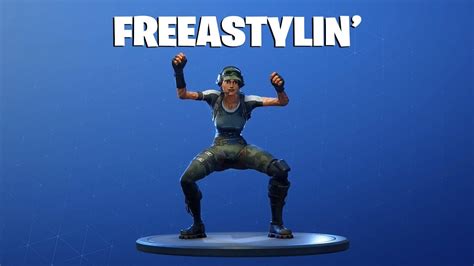 Fortnite Freestylin Emote Twitch Prime Pack 2 Youtube