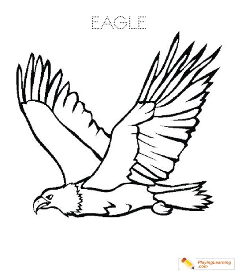 Eagle Coloring Page 14 | Free Eagle Coloring Page
