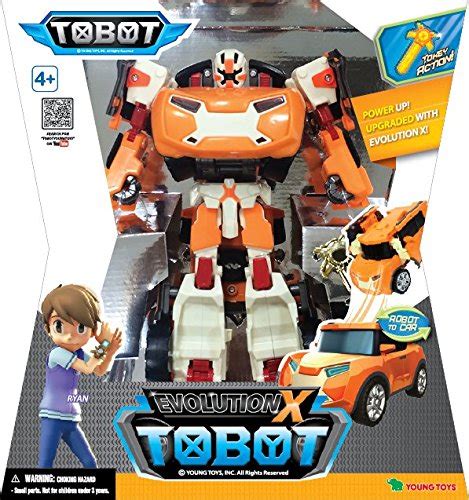 Tobot Youngtoys Evolution X Transforming Robot Car To Robot Animation