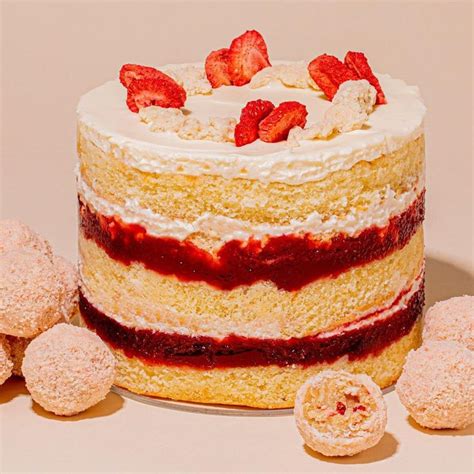Presenting The Strawberry Shortcake Cake A Limited Time Only Stunner