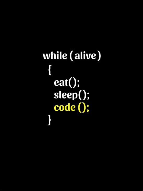 While Alive Eat Sleep Code T Shirt By Fancy Tshirts