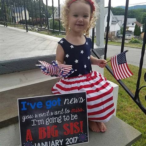 21 Cute 4th Of July Pregnancy Announcement Ideas Stayglam