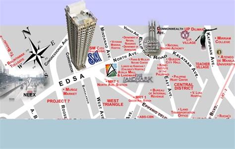 Edsa Grand Residences Map 