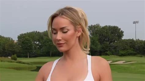 Braless Paige Spiranac Leaves Nothing To Imagination In Very Busty Show
