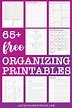 FREE Printable Library | 65+ Free Printables to Organize Your Life