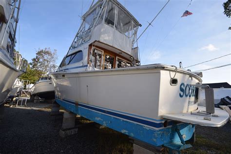 1987 Egg Harbor 35 Sport Fisherman Convertible Boat For Sale Yachtworld