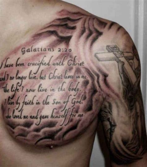 101 best chest tattoos for men intended for proportions 736 x 1139. Font and cross chest Arm Tattoo - http://tattootodesign ...