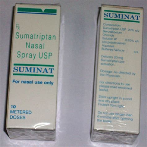 Sumatriptan Nasal Spray Usp Packaging Type Plastic Bottle Rs 999