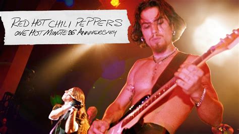 Red Hot Chili Peppers One Hot Minute Live 26th Anniversary Listening