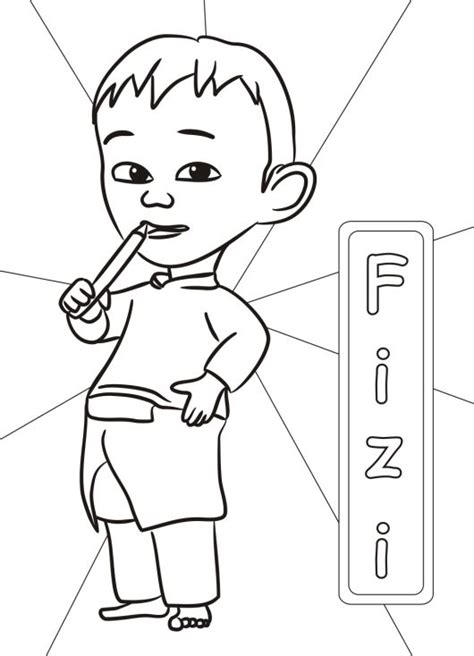 Upin Ipin Coloring Pages Complete Coloring Pages In 2021 Coloring