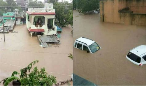 Gujarat Floods Ahmedabad Airport Runway Damaged Due To Heavy Rains 2