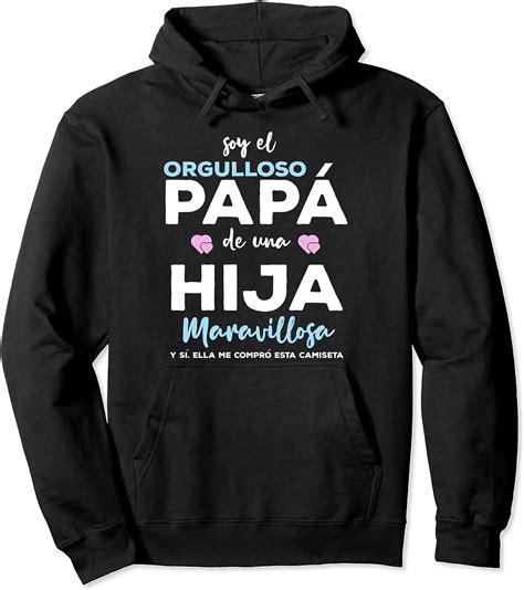 Sudadera Con Capucha Papá Y Su Hija Maravillosa Día Del Padre Unisex