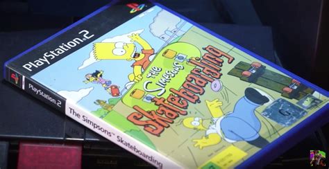 Simpsons Skateboarding Sony Playstation 2 Video Game