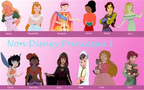 Non Disney Princessesi Recognize 7 Of Thesemaybe The Rest Are