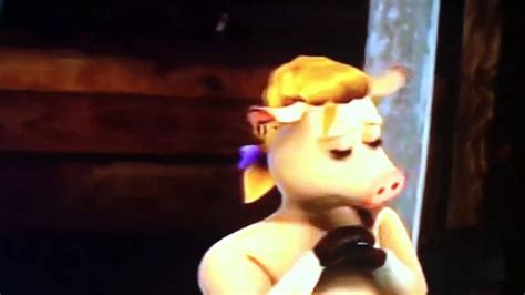 back at the barnyard abby the cow s desperate face youtube