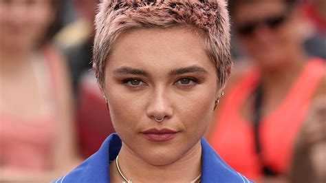 Florence Pugh Just Dyed Her Hair Oppenheimer Orange See Photos Allure