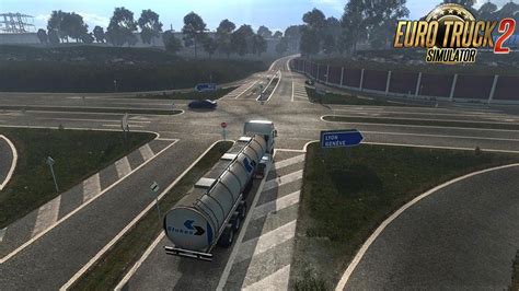 New Road Hd By Over Game V10 For Ets2 Ets2 Mods Euro Truck
