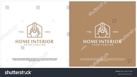 Premium Vector Interior Logo Design Illustrationhouse Stock Vector