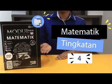 Modul Matematik Tingkatan 4  YouTube