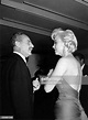 Marilyn Monroe with film producer Darryl Zanuck at the wrap party for ...