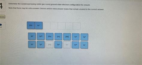 Solved Determine The Condensed Using Noble Gas Cores Chegg