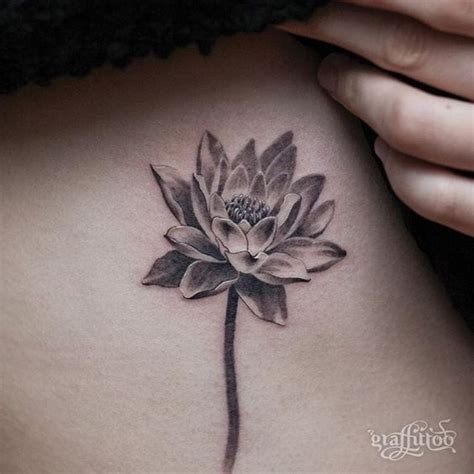 10 Beautiful Water Lily Tattoos