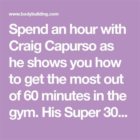 countdown to bigger pecs craig capurso super 30 chest workout chest workout workout chest