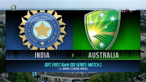 Highlights 1st Odi India Vs Australia Ind Vs Aus 1st Odi Match Highlights Willow Tv