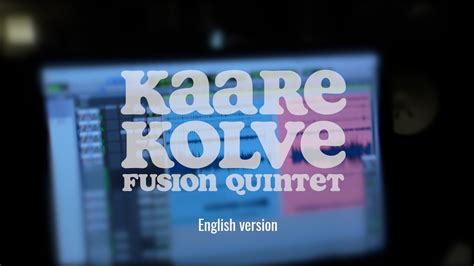 Kaare Kolve Fusion Quintet Intervju Over Låta Reykjavik Youtube