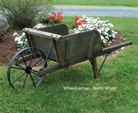 Amish Old Fashioned Wheelbarrow Large Rustic Ubicaciondepersonascdmx