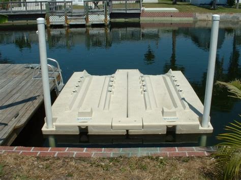 Stationary Floating Composite Docks And Boat Lifts Quality Docks