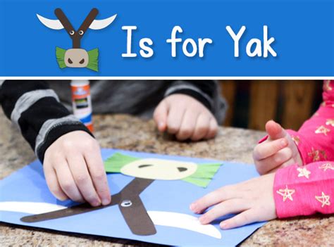 Printable Letter Y Craft Y Is For Yak Free Download