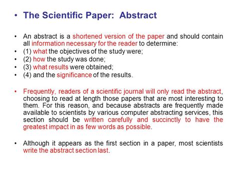 The abstract is one of the most important if not the most important part of your entire research paper. Examples Of Science Paper Abstract / Mitchell has famously noted that we are in the midst of a ...