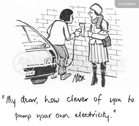Electric Vehicles Cartoons And Comics Funny Pictures From Cartoonstock