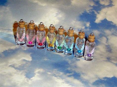 Legend Of Zelda Fairy In A Bottle Charm Necklace Etsy Bottle Charms