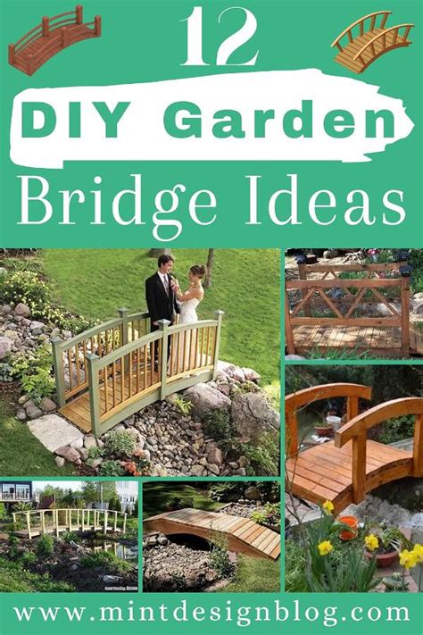 12 Useful Diy Garden Bridge Ideas For Backyard Mint Design Blog