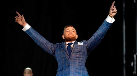 Conor Mcgregor Suits Up Baby Son Ahead Of Saturdays Fight Conor