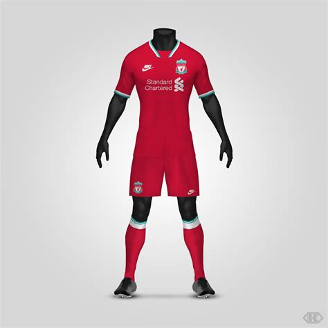 Inspired by a classic tailored aesthetic but filtered through a modern street lens and colour premier league champions liverpool have unveiled their home and away kits for next season, which are the first of their new partnership with nike. 1990s-Inspired Nike Liverpool 20-21 Concept Home Kit By ...