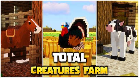 Total Creatures Farm Mostrando As Coisas Novas Do Mod Para