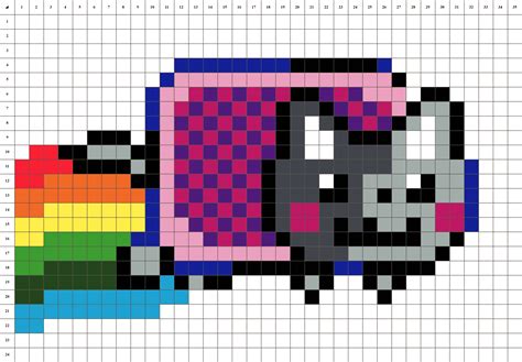 Nyan Cat • Pixel Art