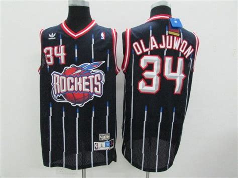 We offer the perfect jerseys as well as the best quality service. ECseller Official--Mens Nba Houston Rockets #34 Olajuwon ...