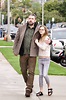Ben Affleck and His Daughter Violet Bond Together During Walk