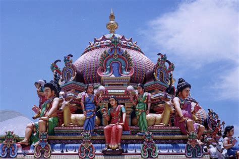 There are more informed people who should have the courage to speak up on. sri mariamman temple | Carvings on one of the roofs of Sri ...