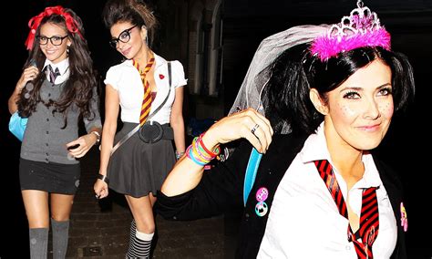 Corries Shobna Gulati And Michelle Keegan Dress As St Trinians For