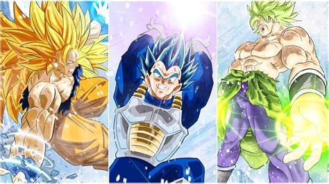 Dragon Ball Goku And Vegeta Vs Broly Edward Elric Wallpapers