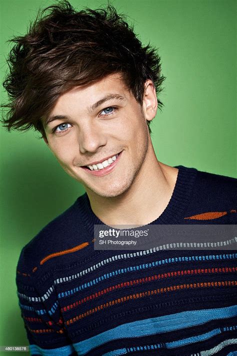 Singer Louis Tomlinson Of Pop Band One Direction Is Photographed On