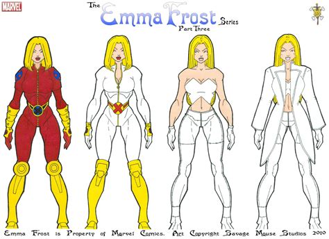 Emma Frost Series Part Three By Savagemouse On Deviantart