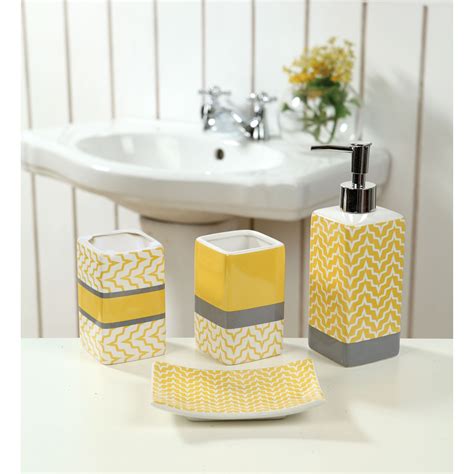 Shop bed bath & beyond for incredible savings on bathroom accessory sets you won't want to miss. (41)+ images of Astonishing Yellow Bathroom Accessories ...