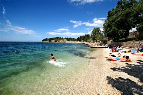 Strand Lotosi Strände in Poreč Porec Istrien das offizielle Tourismusportal des